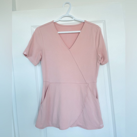 Jaanuu Mock-Wrap Tulip Top - Picture 2 of 2